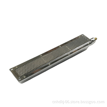 Flameless smokeless yakitori grill gas infrared burner